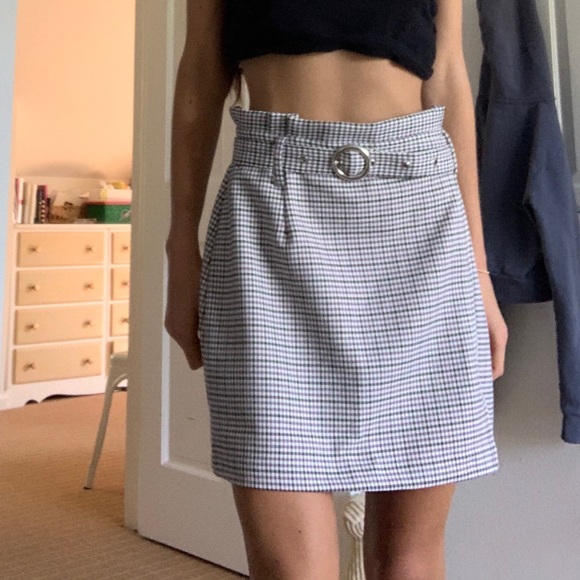 plaid mini skirt - Picture 2 of 8